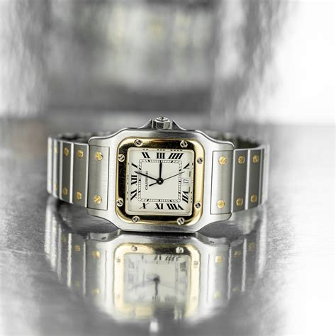 pre-owned cartier santos watches